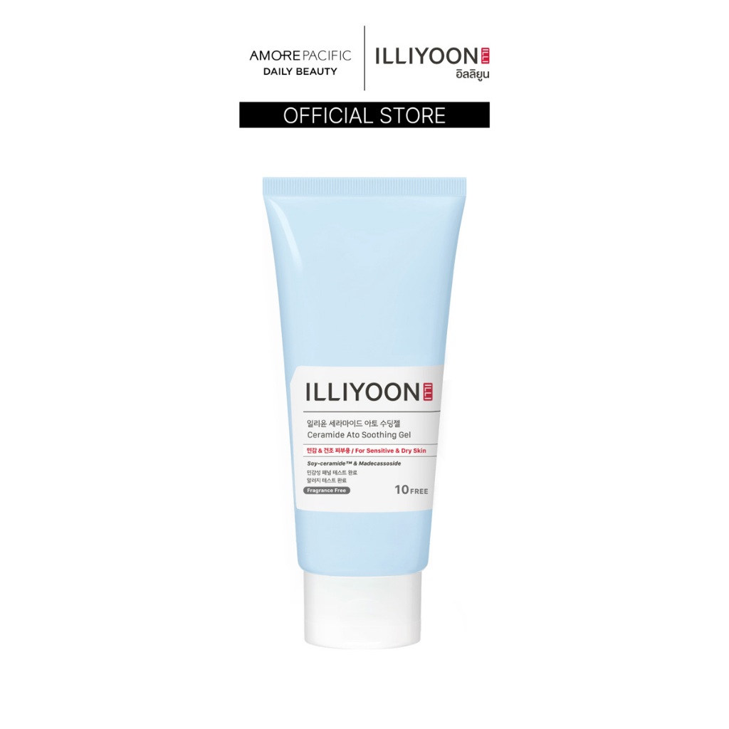 [ ผลิตภัณฑ์เจลบำรุงผิวหน้าและผิวกาย ] ILLIYOON CERAMIDE ATO SOOTHING GEL 175ML อิลลิยูน เซราไมด์ อโต ซูธติ้ง เจล