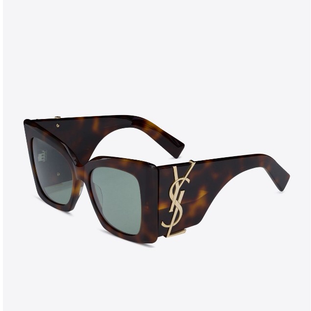 ⚡⚡Yves Saint Laurent SL M119/F BLAZE SunglassesYSL Women's แว่นกันแดด