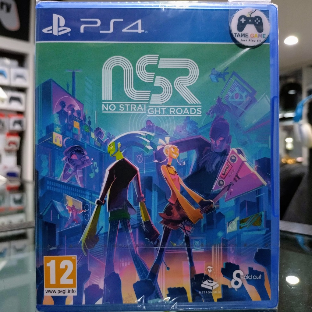 (ภาษาอังกฤษ) มือ1 NSR No Straight Roads PS4 (เล่นกับ PS5 ได้ เล่น2คนได้)