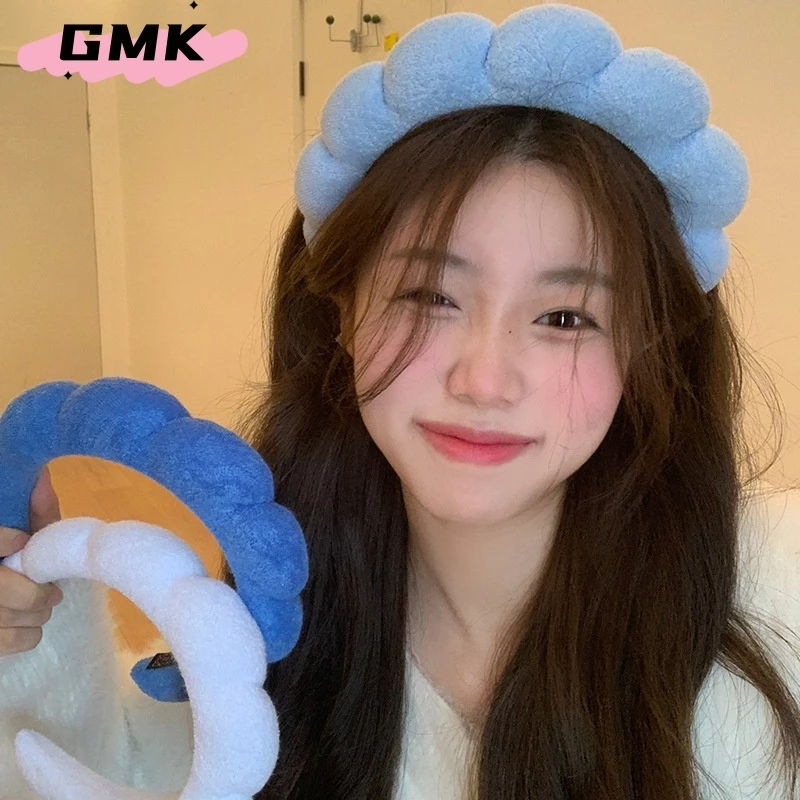 รุ่นใหม่ แฟชั่นเกาหลีฟองน้ําสูงนุ่ม Cloud Mass Headwear Hairbands เครื่องประดับผม(จัดส่งในประเทศไทย)G3562