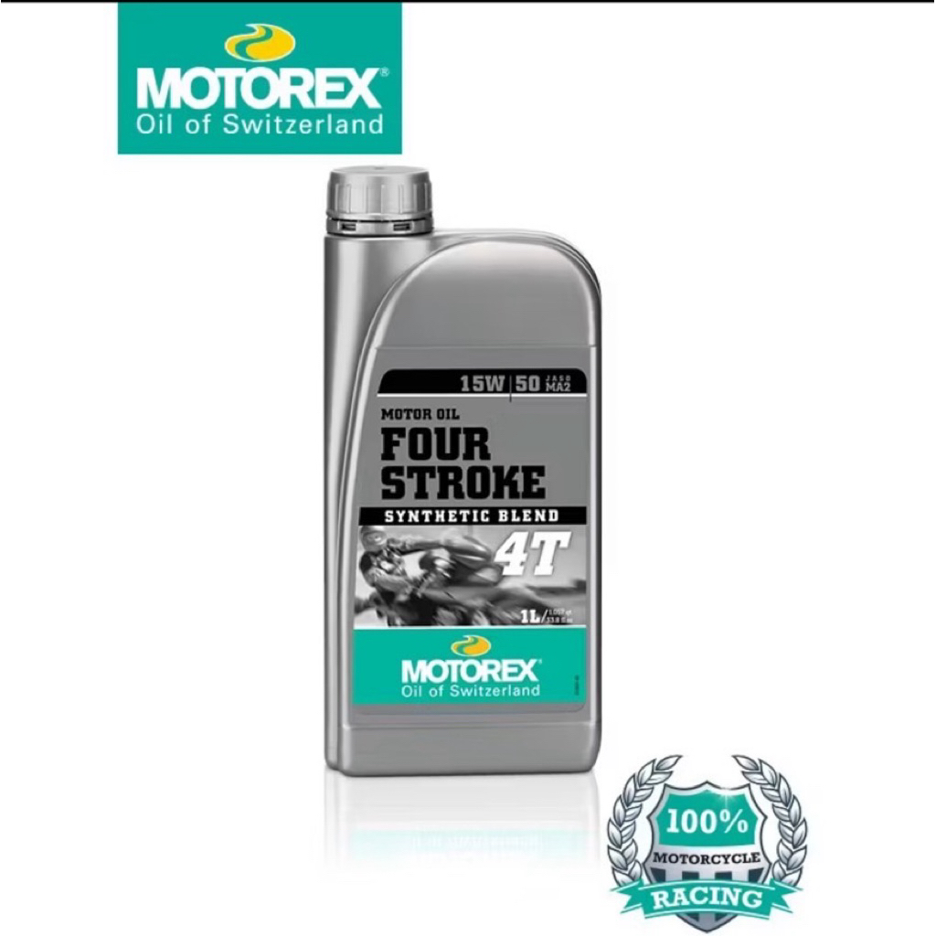 MOTOREX FOUR-STROKE 4T ขนาด 1 ลิตร 15w/50