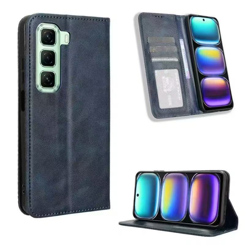 เคสฝาพับ XUNTE หนัง สำหรับ iNfinix Hot60 Hot60i Hot60Pro Plus Hot50 Hot50Pro Plus Spark GO1 Pop9 Pop9 Pop7 Spark GO 2024