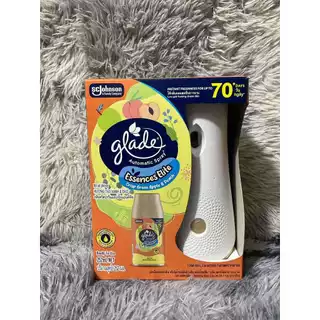 Glade automatic spray เครื่องพ่นสเปรย์น้ำหอมอัตโนมัติ 3อิน1( รีฟิล+เครื่อง+ุถ่าน2ก้อน)