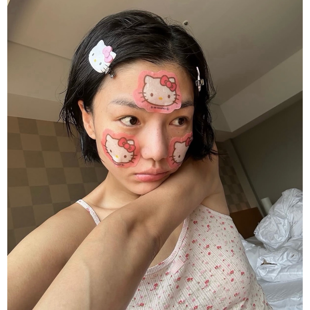 kitty pad แปะเพิ่มความชุ่มชื่น🍓🍒 พร้อมส่ง