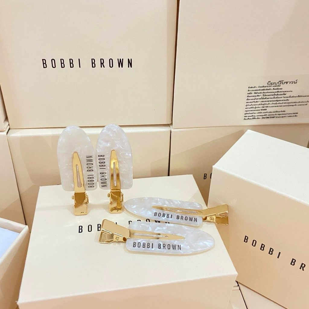 🎁Bobbi Brown White Marble Hair Clip