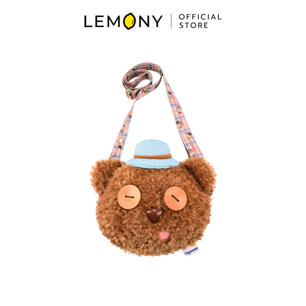 LEMONY กระเป๋าสะพายข้างตุ๊กตามินเนี่ยน ทิม ซีรีส์ Gentleman Universal Minions Collection