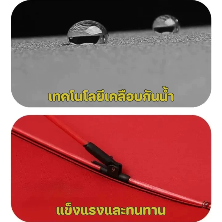 ร่มกอล์ฟ เส้นผ่าน 125/150cm อัตโนมัติ กันแดด-กันฝน มีเคส thumbnail 7
