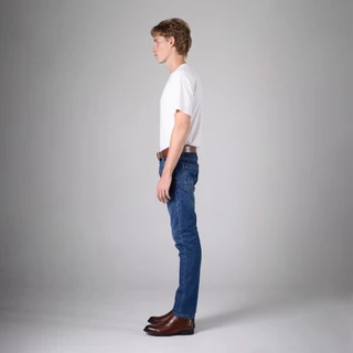 Jack Russel - Men Jeans กางเกงยีนส์ผู้ชาย ทรงกระบอกเล็ก Klassik J-1128/LB Slim Fit Light Blue