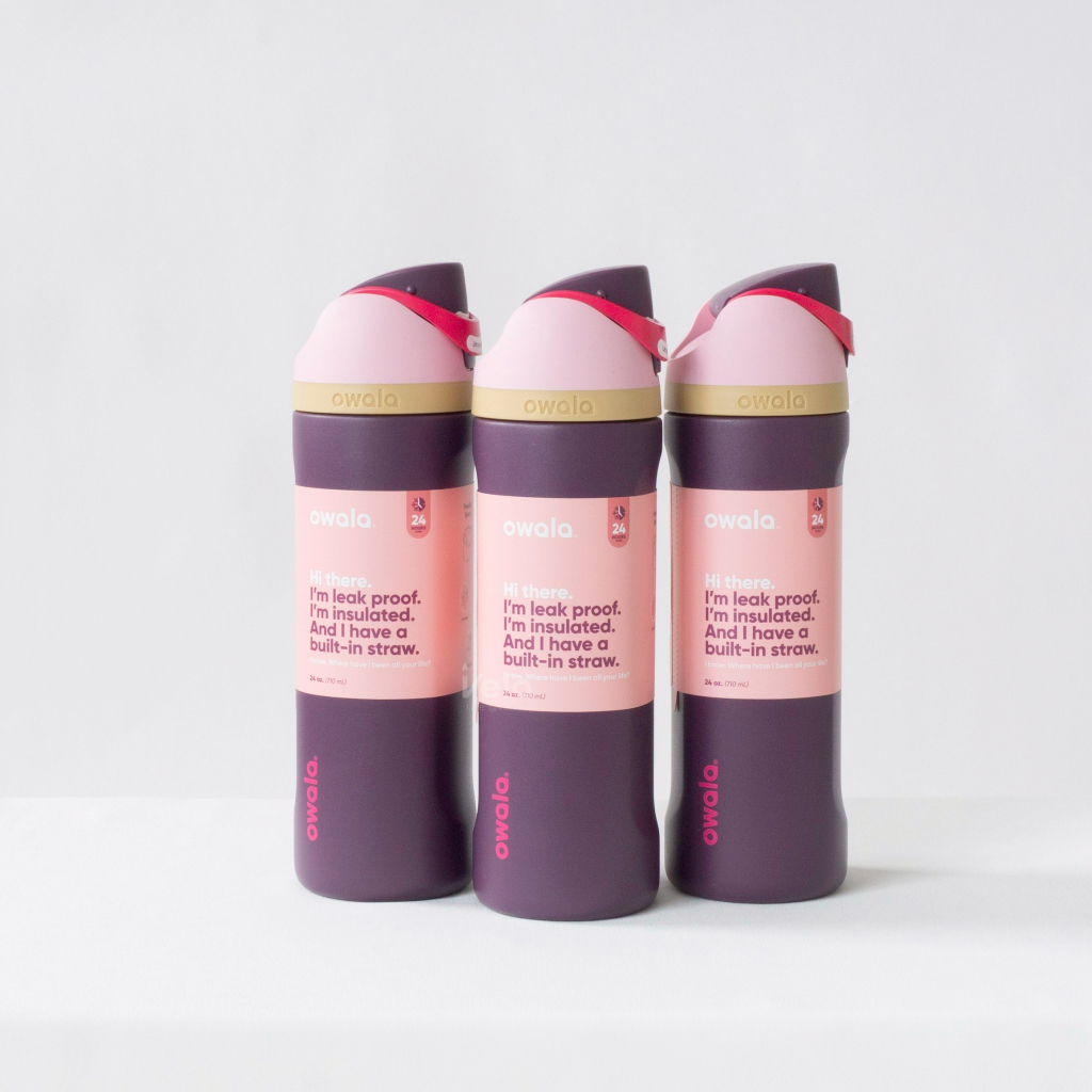 💧Owala💧 FreeSip 24oz ขวดน้ำเก็บความเย็น (Wild Heart)