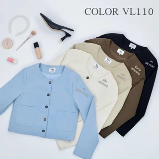 (พร้อมส่ง) VILA | Grace Blazer VL110 เสื้อเบลเซอร์ กระเป๋าหน้ามีซับทั้งตัว