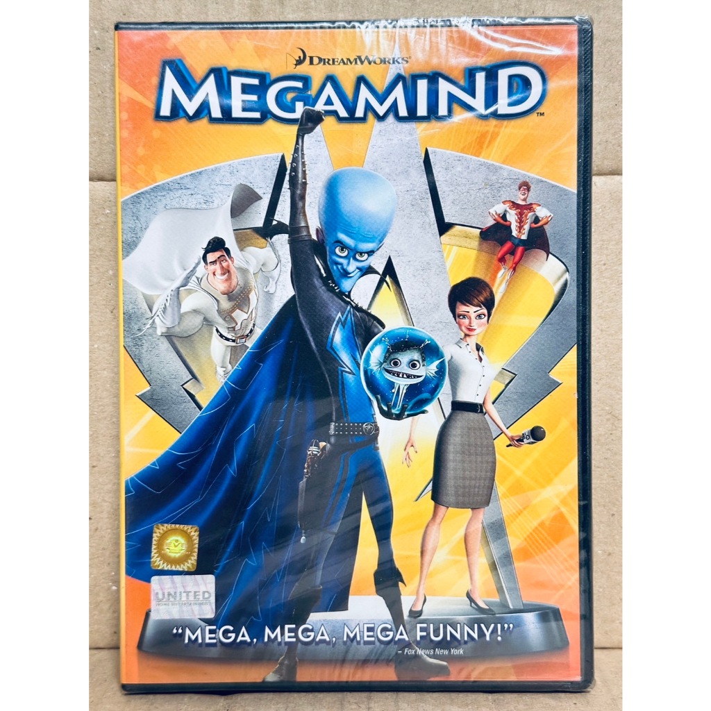 DVD : Megamind (2010) เมกะมายด์ จอมวายร้ายพิทักษ์โลก " Dream Works Animation "