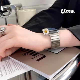 เหลี่ยม สายสําหรับ iwatch สายนาฬิกา ปรับได้ 41/40/44/45/46/49mm watch se11/10/8/9/7/6/5/4/3/2/1/S/E สาย นาฬิกา เหลี่ยม