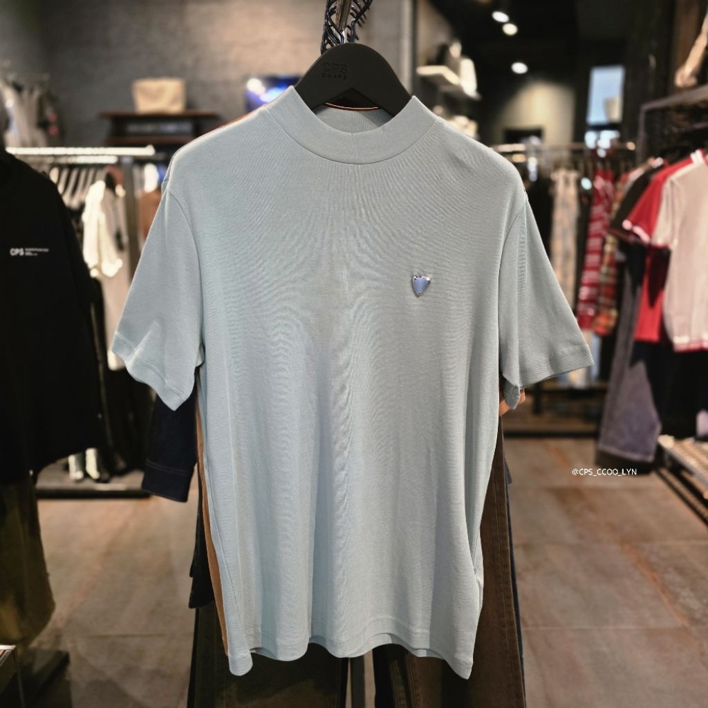 🛍 เสื้อยืดซิมโบลิคคอตั้ง CPS CHAPS ผู้ชาย คอลใหม่ล่าสุด ของแท้💯% จัดส่งพร้อมถุงShop