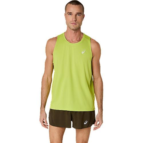 ASICS :  2011D240.301 ASICS SILVER SINGLET MEN เสื้อกล้ามผู้ชาย ของแท้