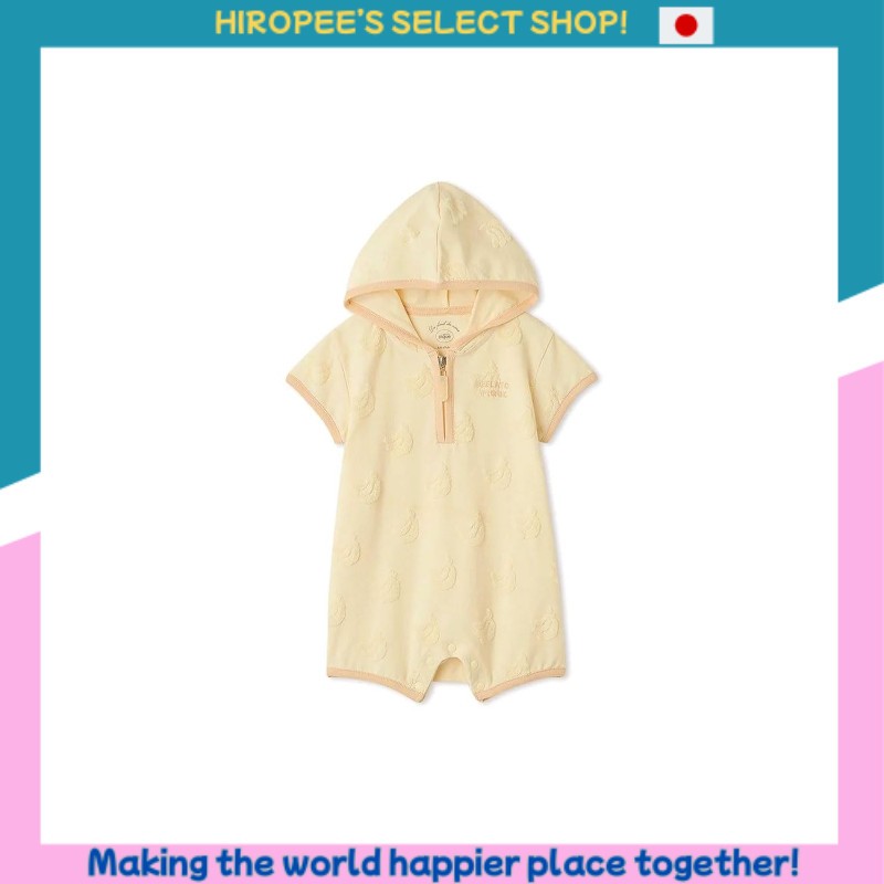 Gelato Pique Kids＆Baby Baby Variation Pile Rompers Gelato Pique Roomwear (YE-Yellow, 70)
