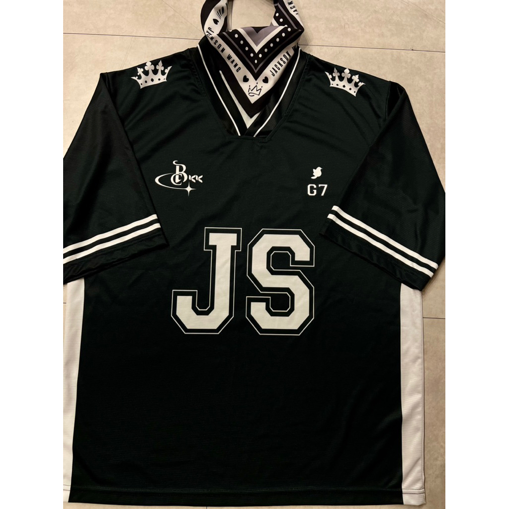 เสื้อกีฬาผ้าเจอร์ซี่ลาย JACKSON WANG