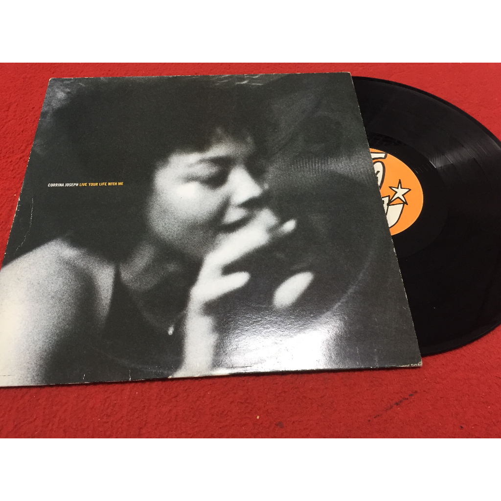 Live Your Life With Me - Corrina Joseph  ขนาด 12 นิ้ว LP B-1