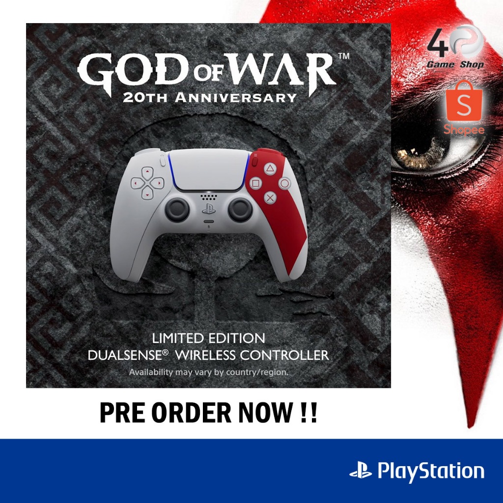 God of War 20th Anniversary DualSense Controller