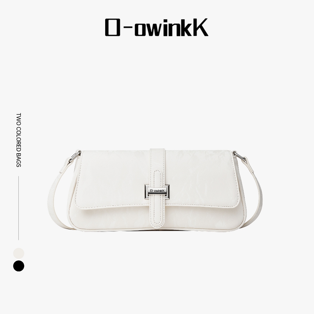 O-owinkK กระเป๋าสะพายไหล่  สวยหวานมินิมอล เหมาะสําหรับผู้หญิง