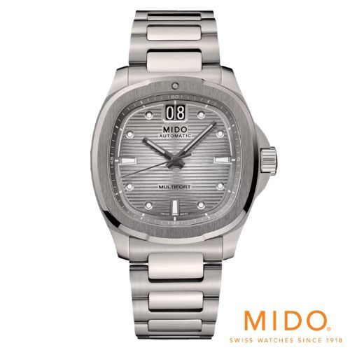 Mido รุ่น MULTIFORT TV BIG DATE นาฬิกาสำหรับผู้ชาย รหัสรุ่น M049.526.44.081.00 ไทเทเนียม