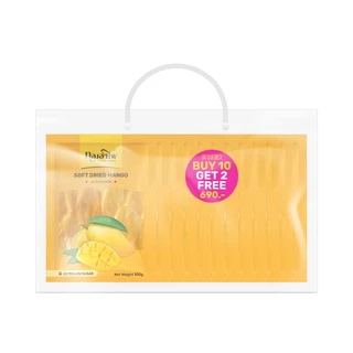 ทองอำไพ มะม่วงอบแห้ง 100 กรัม (แพ็ค) (แพ็ค12) THONG AMPAI SOFT DRIED MANGO 100G (PACK) (PACK12)