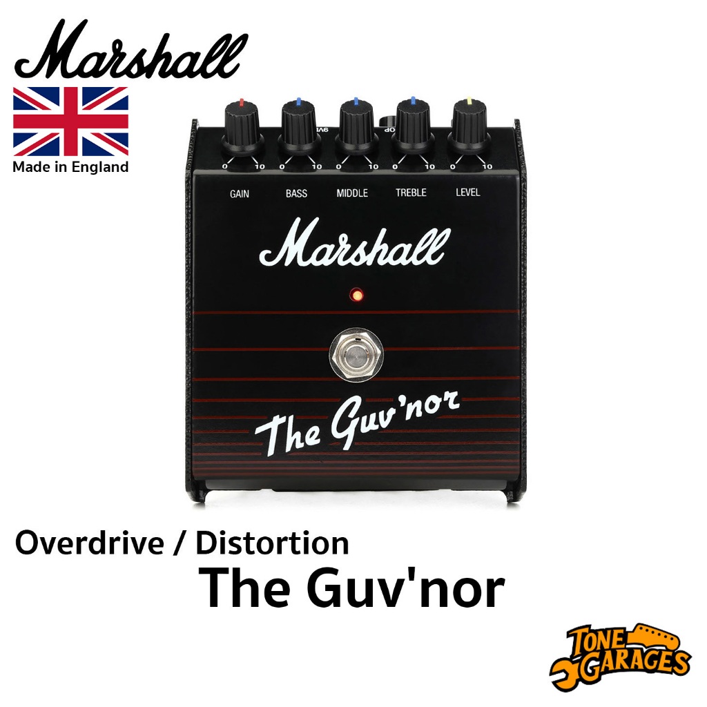 Marshall The Guv'nor Overdrive/Distortion Pedal เอฟเฟคกีต้าร์
