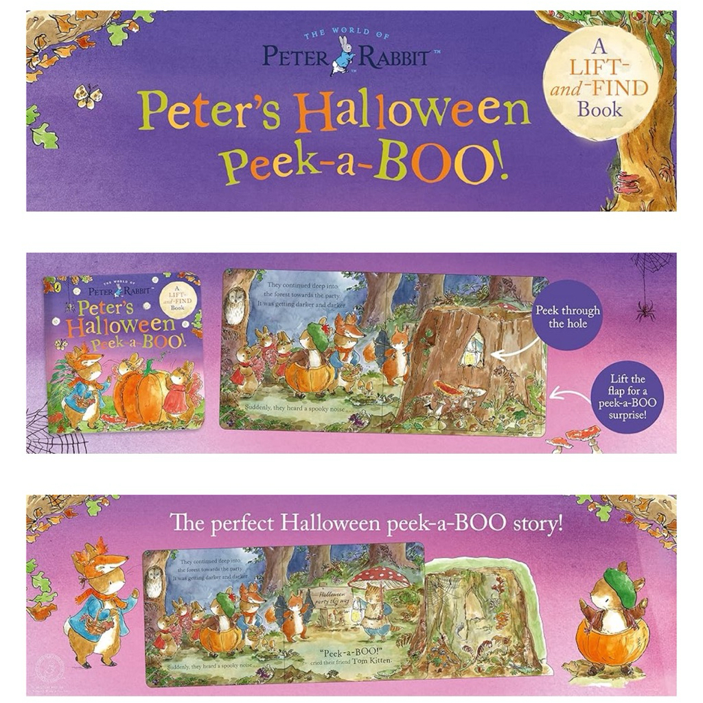 Peter Rabbit: Peter's Halloween Peek-a-BOO!
