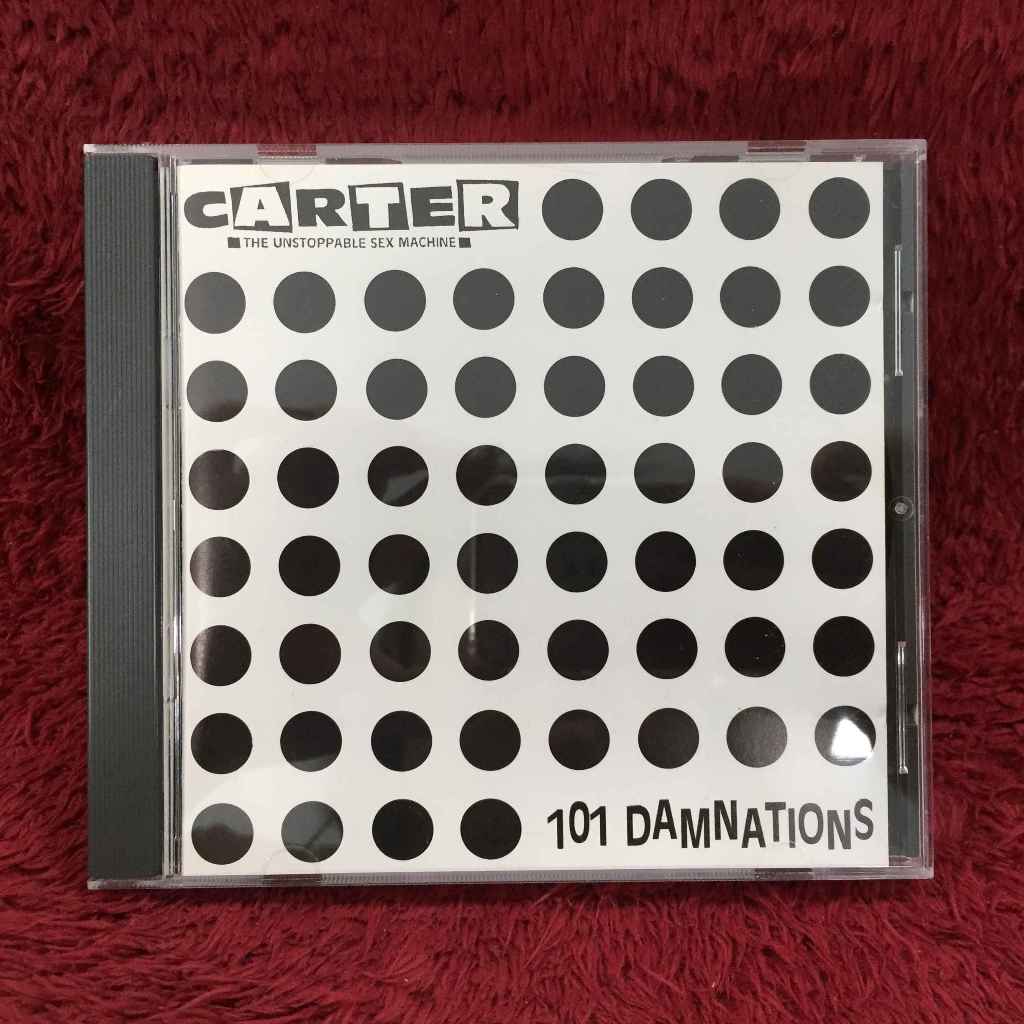 CD Carter The Unstoppable Sex Machine – 101 Damnations สภาพตามรูปปก DA123-168