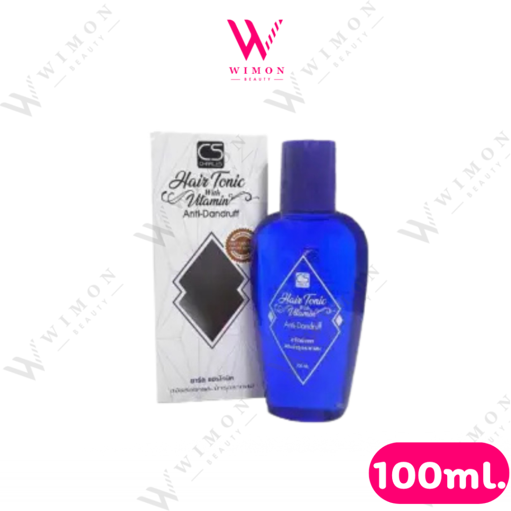 Charles Hair Tonic Anti-Dandruff 100ml. ชาร์ล แฮร์โทนิค บำรุงรากผม ขจัดรังแค /01042