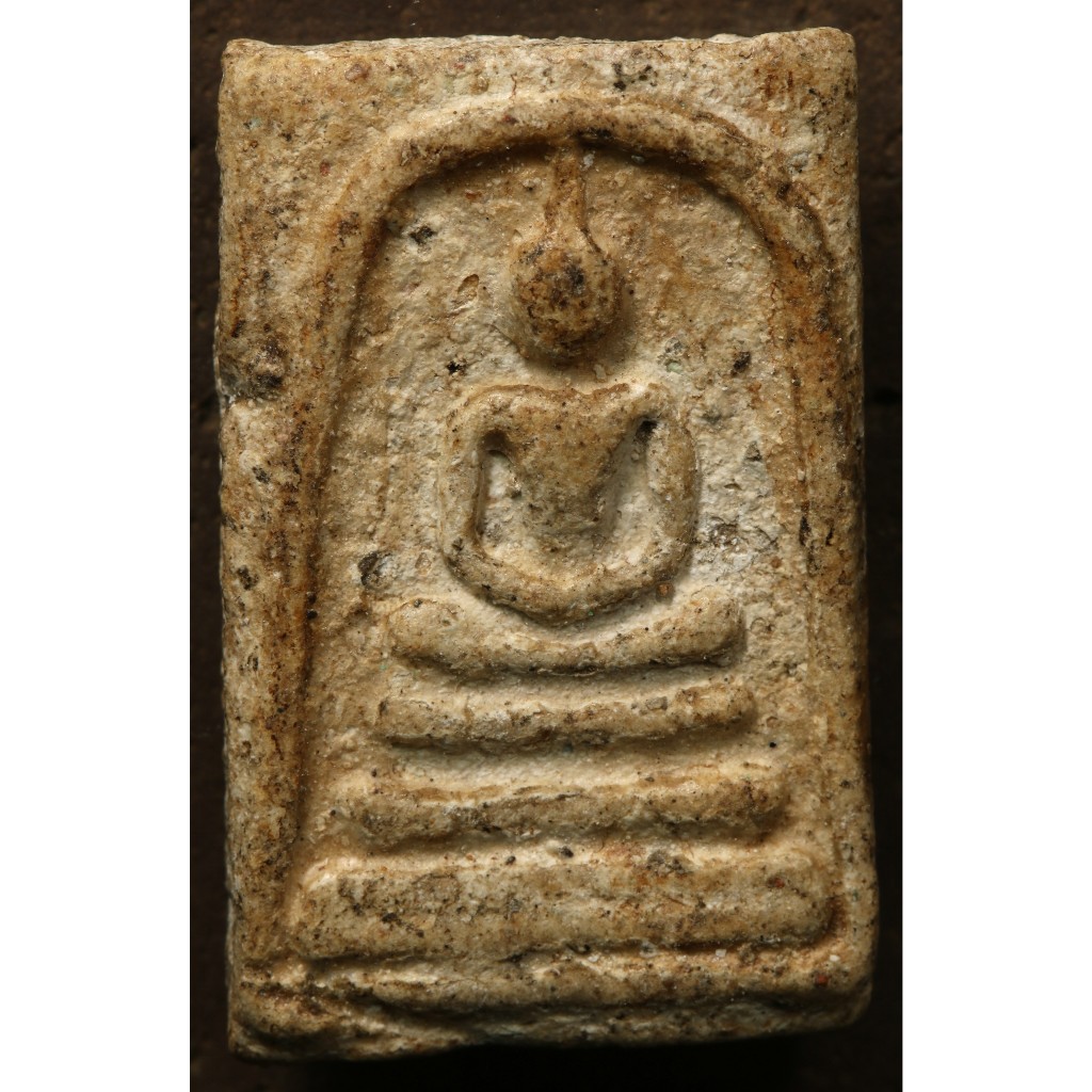 พระสมเด็จเนื้อสวยจัด เก่า แกร่ง มีคราบกรุ เก่าชัดเจน รหัส sep25-01