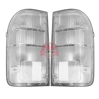 ไฟท้าย แต่ง ขาว พร้อมชุดสายไฟ  ฝาไฟท้าย TOYOTA HILUX TIGER โ…