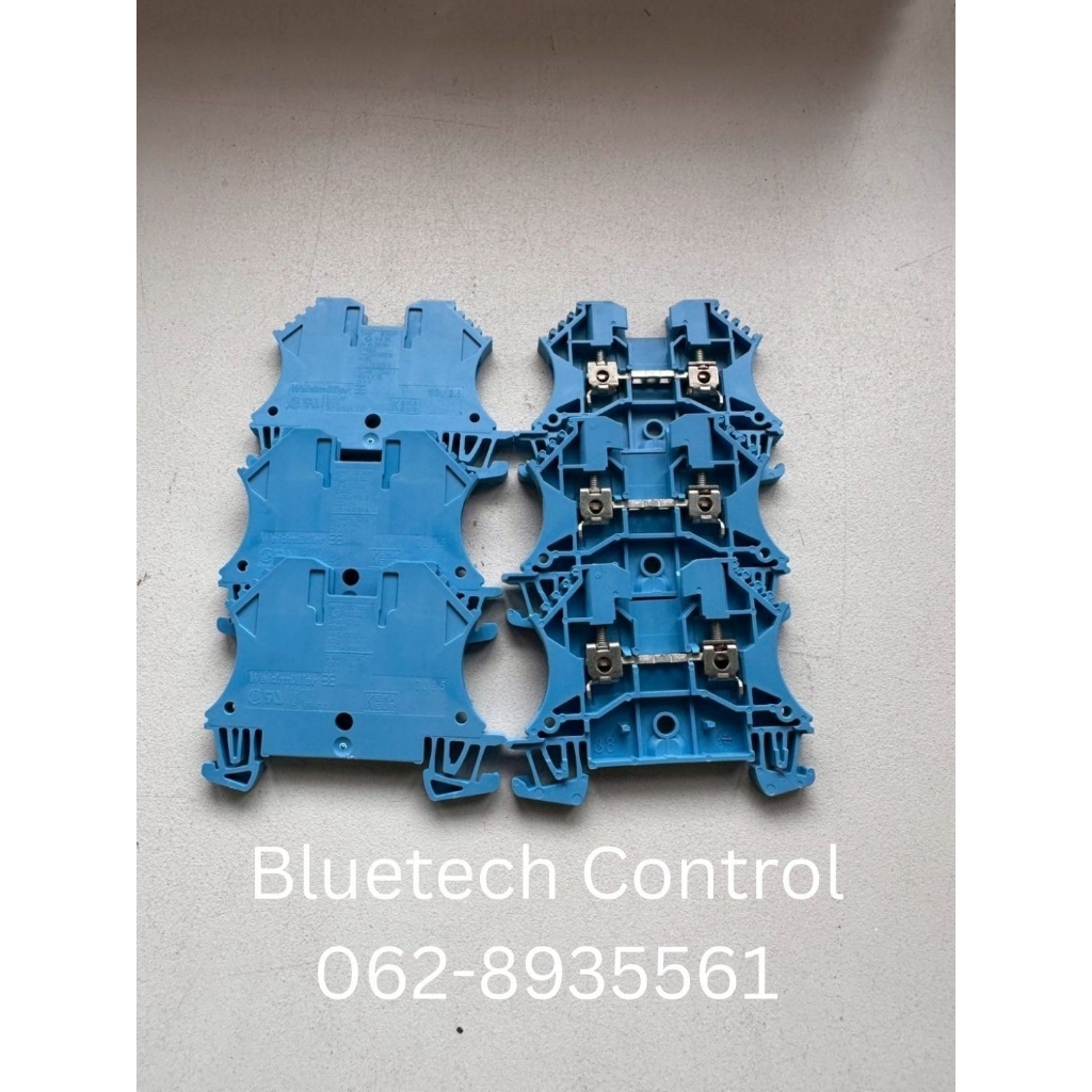 Weidmuller WDU 2.5 BL  เทอร์มินอลบล็อคแบบฟีด-ทรู ขั้วต่อแบบหัวสกรู ซีรีส์ WDU จาก WEIDMULLER