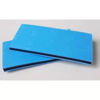 ฟองน้ำ TOA ฟองน้ำจับกระดาษทราย แผ่นรองขัด ยางรองขัด กระดาษทราย ที่จับกระดาษทราย ขนาด 6.5 x 13.5 x 1 ซม.