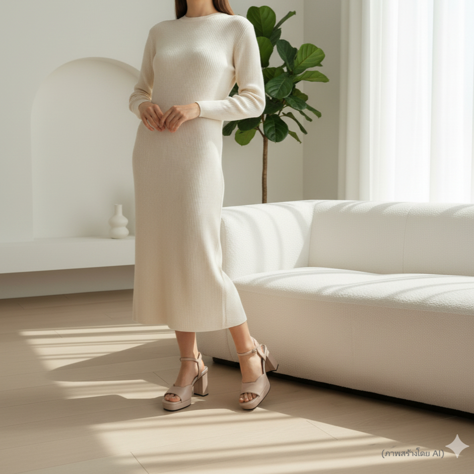 Fourth August รองเท้าหนังแท้  รุ่น VV