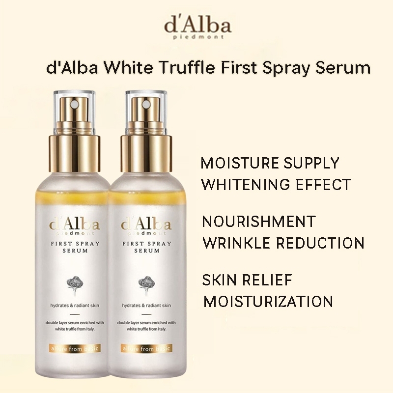 d'Alba White Truffle First Spray Serum 100ml ดัลบา ไวท์ ทรัฟเฟิล เฟิร์ส สเปรย์ เซรั่ม