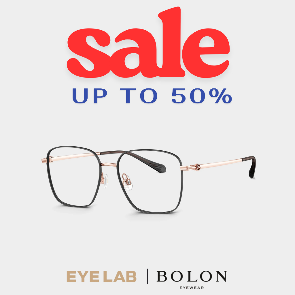SALE 50% BOLON MONTREAL BA7023 B13 / กรอบแว่นตา / กรอบแว่นแบรนด์ / โบลอน / แว่นกรองแสงออโต้ / แว่นสา