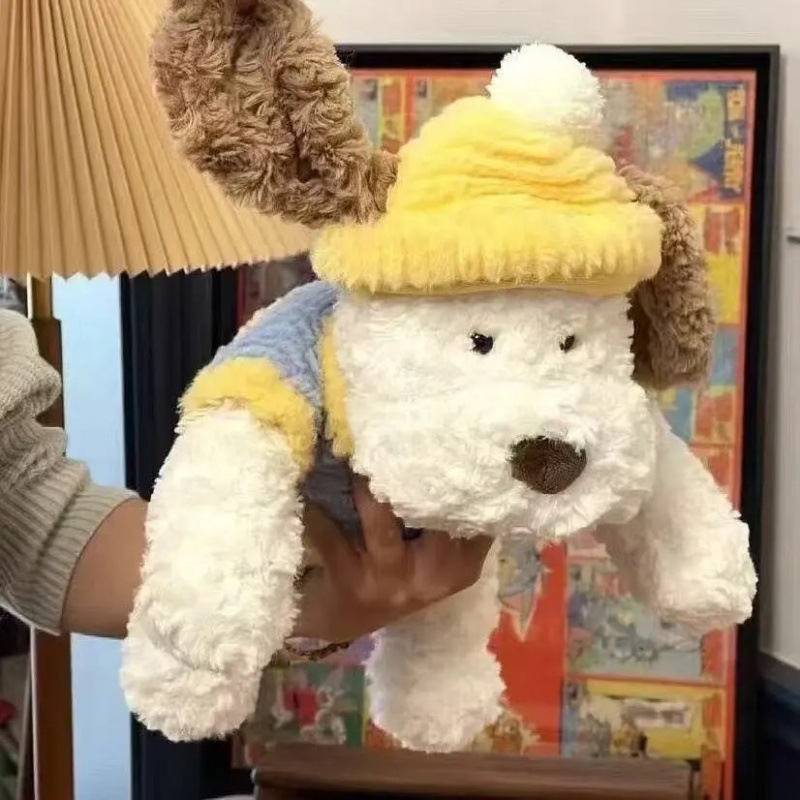 ตุ๊กตาลูกสุนัข Ruby🐶ตุ๊กตาลูกสุนัขสุดน่ารัก นุ่มนิ่มสุดๆตุ๊กตานอนหลับ ตุ๊กตาเด็กผู้หญิงตุ๊กตาวันเกิด