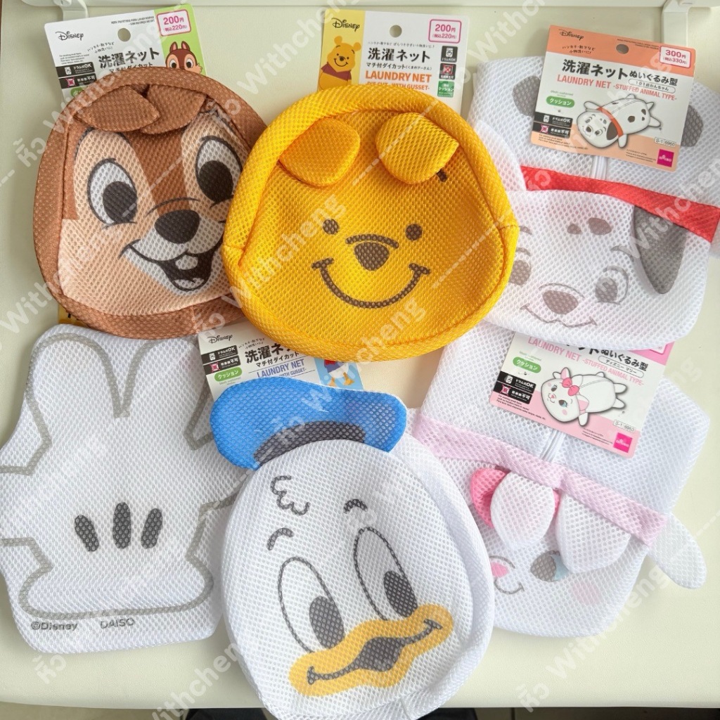 พร้อมส่ง ✅ ถุงซักผ้า ลายการ์ตูน Disney ของแท้จากญี่ปุ่น 🇯🇵