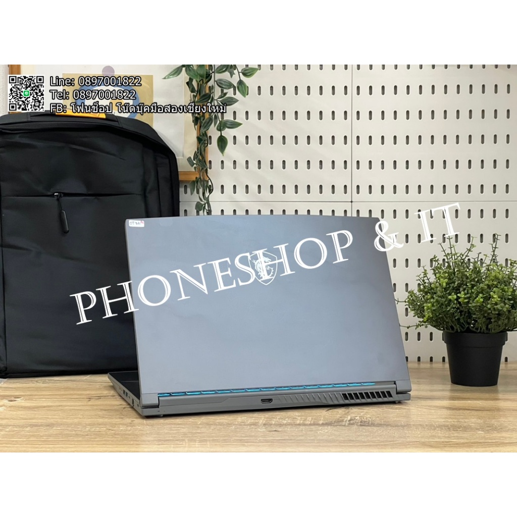 MSI Thin 15 B13UCX-1610TH ( RTX 2050 RAM 16 GB ) ราคา 19,900 บาท