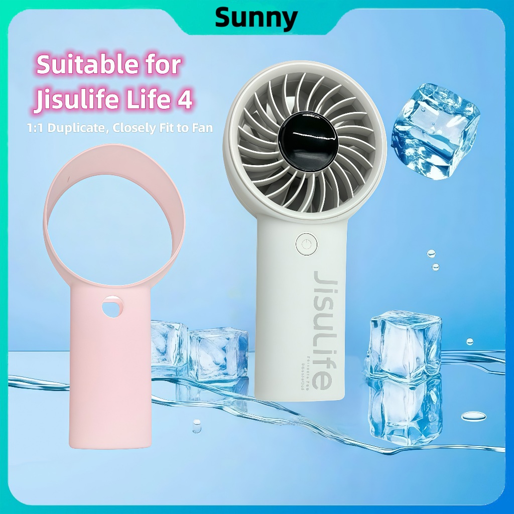 COD เหมาะสำหรับ Jisulife Life4 ฝาครอบพัดลมมินิ ฝาครอบซิลิโคน ล้างทำความสะอาดได้