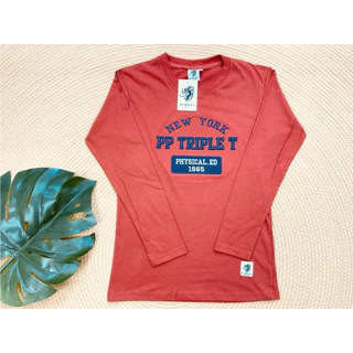 T..1.เสื้อแขนยาว งานปักเน้นๆPPนิวยอก&PPแขนยาวจั๊ม(ปัก5ดาว) S-4xlคอกลม ขายหญิงใส่ได้