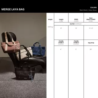 Merge Official - Merge Laya Bag (พร้อมส่ง)