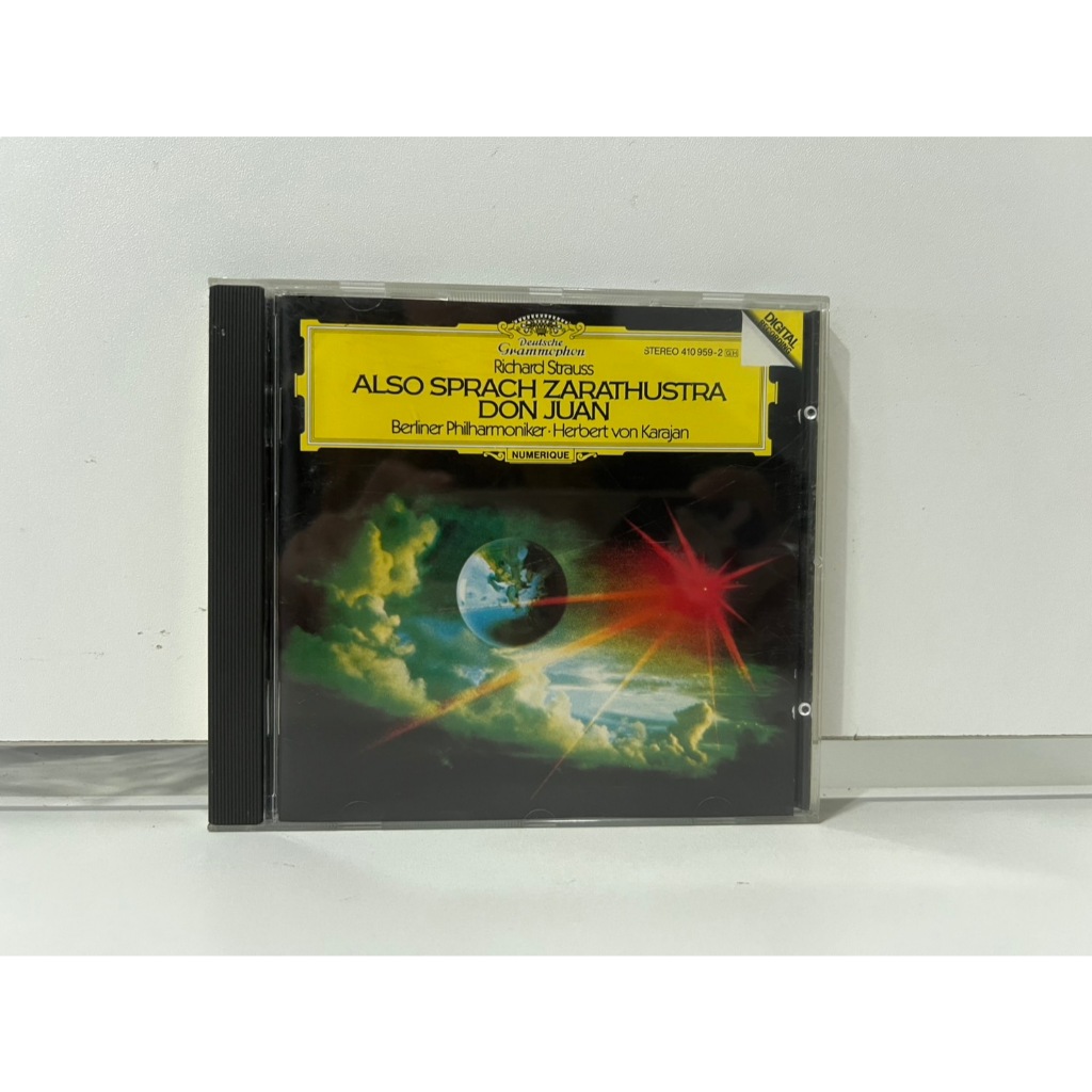 1 CD MUSIC ซีดีเพลงสากล R. STRAUSS: ALSO SPRACH ZARATHUSTRA DON JUAN BERLINER PHILHARMONIKER/KARAJAN