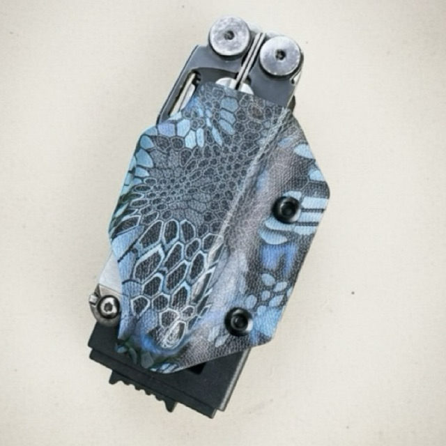 ซองไคเด็ก leatherman รุ่น Wave/Wave+ ซอง Kydex คุณภาพดี พร้อมคลิปเหน็บปรับความแน่น (เฉพาะซองไม่มีคีมให้)