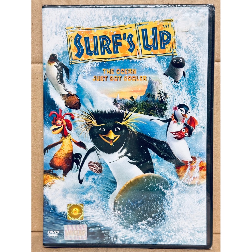 DVD : Surf's Up (2007) โต้คลื่นยักษ์ ซิ่งสะท้านโลก Sony Pictures  " Animation Cartoon "