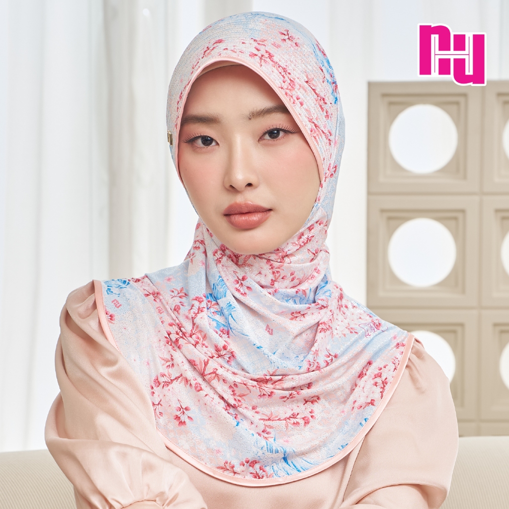 NUH HARU Ready To Wear Hijabs for Women - Oning (ทรงฟองน้ำตรง)