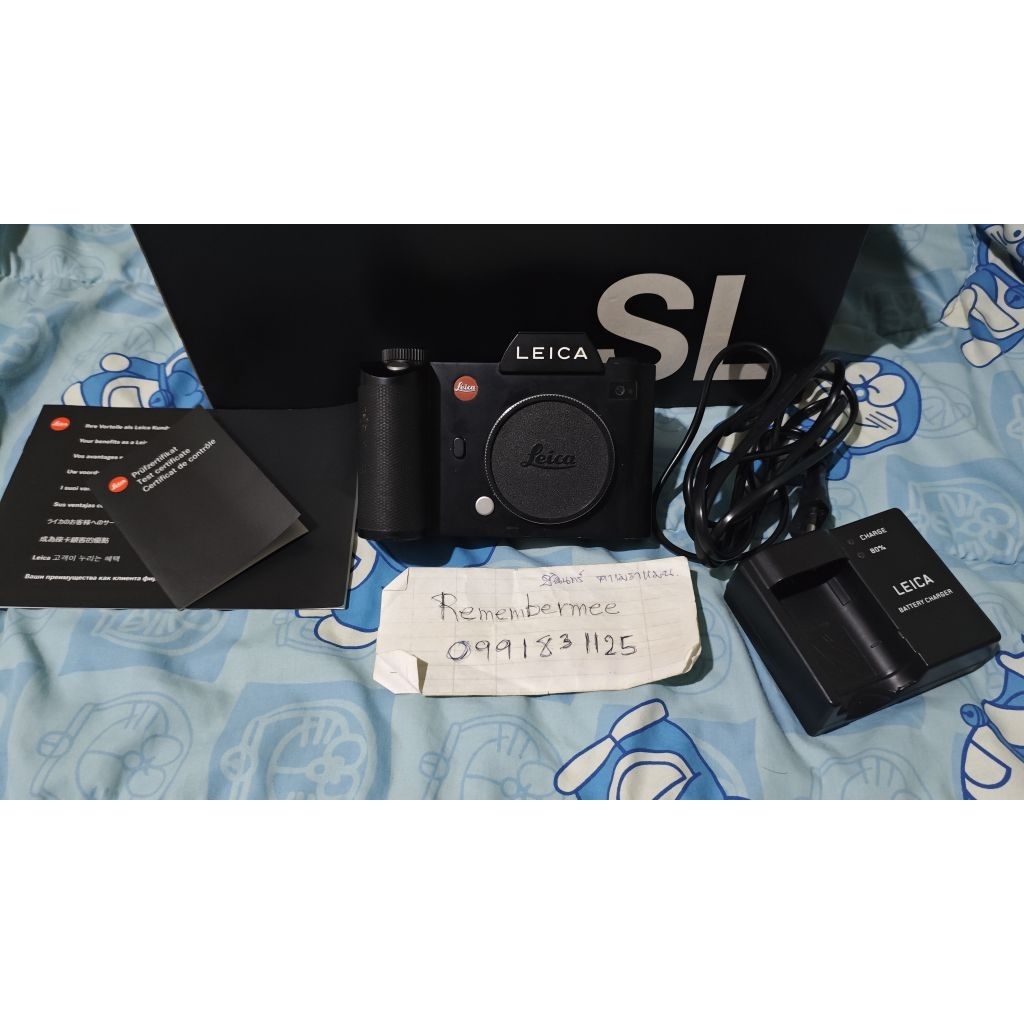 ขายกล้อง Leica SL มีกล่อง ขาย 52,999 บาท ยังใช้งานได้ปกติ มีตัวกล้อง แบต และที่ชาร์จ ไม่มีสายคล้องคอ