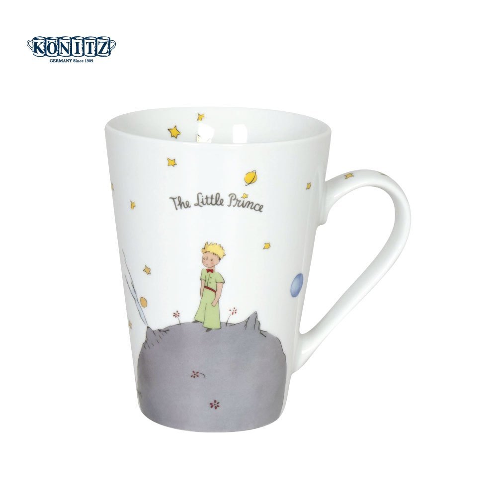 แก้วมัค แก้วลายเจ้าชายน้อย สีขาวเทา Le Petit Prince Konitz สินค้าแท้จากเยอรมนี