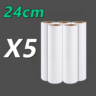ลูกกลิ้งเก็บขน ขนาด 24cm ที่กลิ้ง+10 ม้วนกาว ลูกกลิ้ง ลูกกลิ้งกระดาษกาว ลูกกลิ้งเก็บฝุ่น ลูกกลิ้งทําความสะอาด