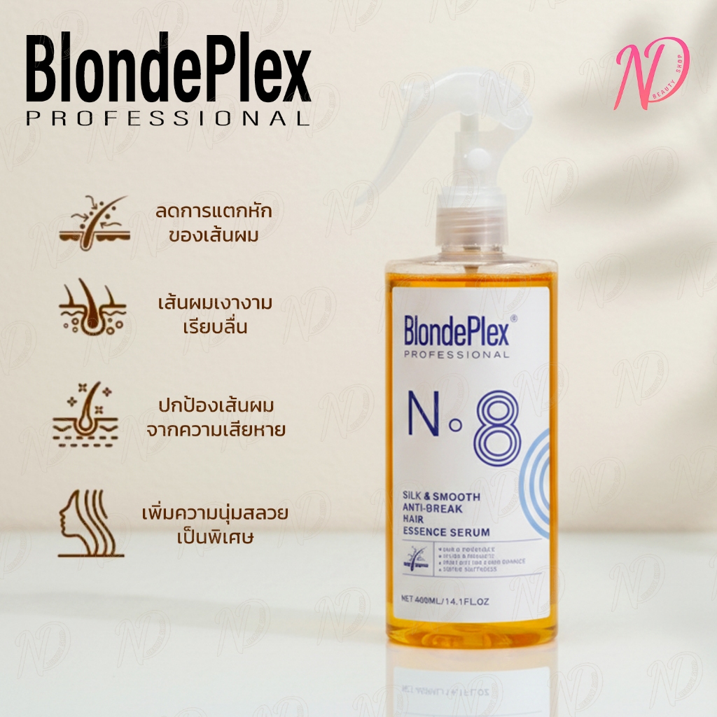 BlondePlex Professional No.8 Silk & Smooth Anti-Break Essence Lotion ( BE-400 )